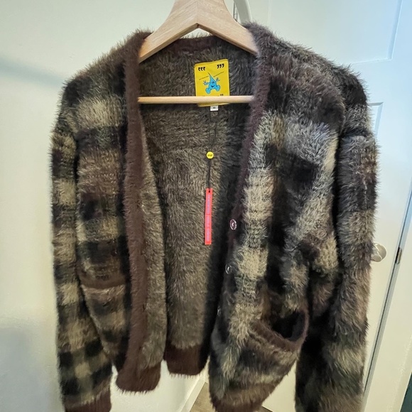 UNIF Sweaters - Brown Unif “Ty” Cardigan